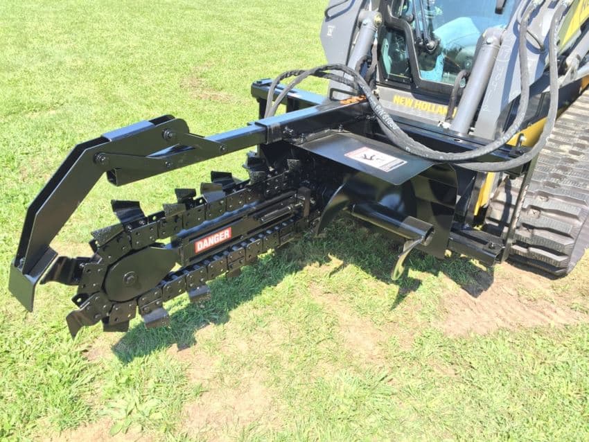 Premier T150 Trencher Skid Loader Attachment