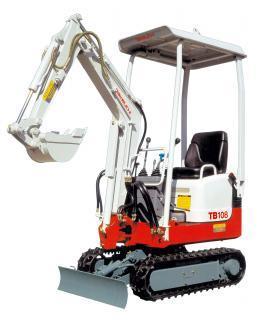 Takeuchi TB108R Mini-Excavator