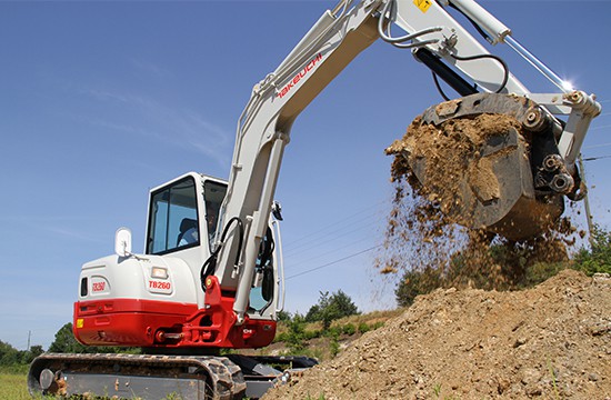 Takeuchi TB260CR Mini Excavator